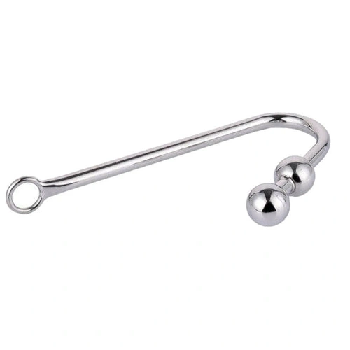 Balls Anal 4417 Stainless Steel Two Hook Pleasurable 0806